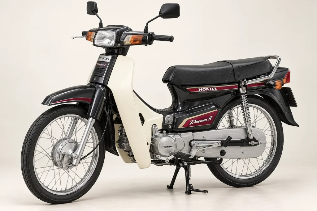 Honda Dream — ảnh minh họa phong cách showroom