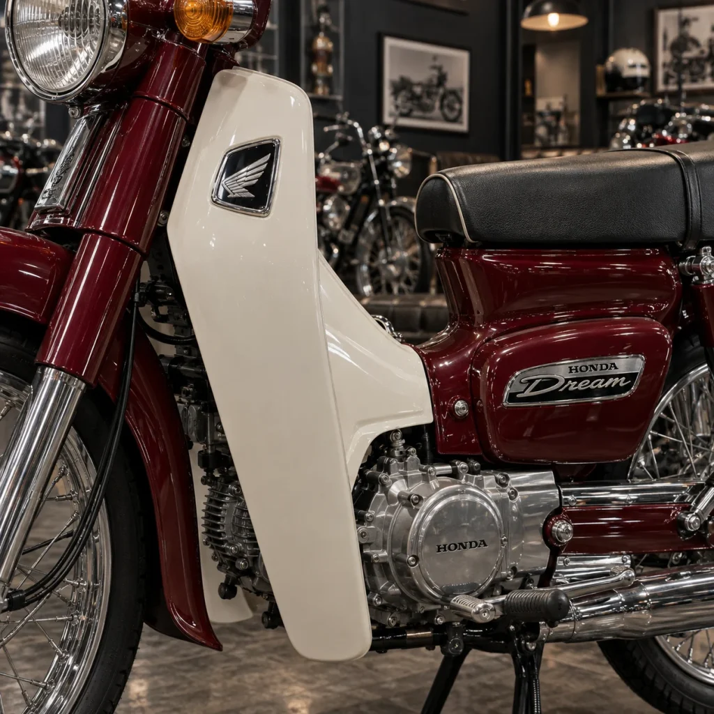 Honda Dream — ảnh minh họa phong cách showroom